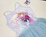 Плаття для танців Disney Холодне серце купальник із фатиновою спідницею 140, 146, фото 6