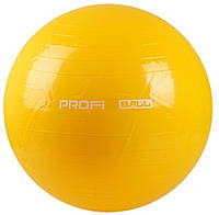 Фитбол Profi Ball 65 см. Желтый (MS 0382Y)