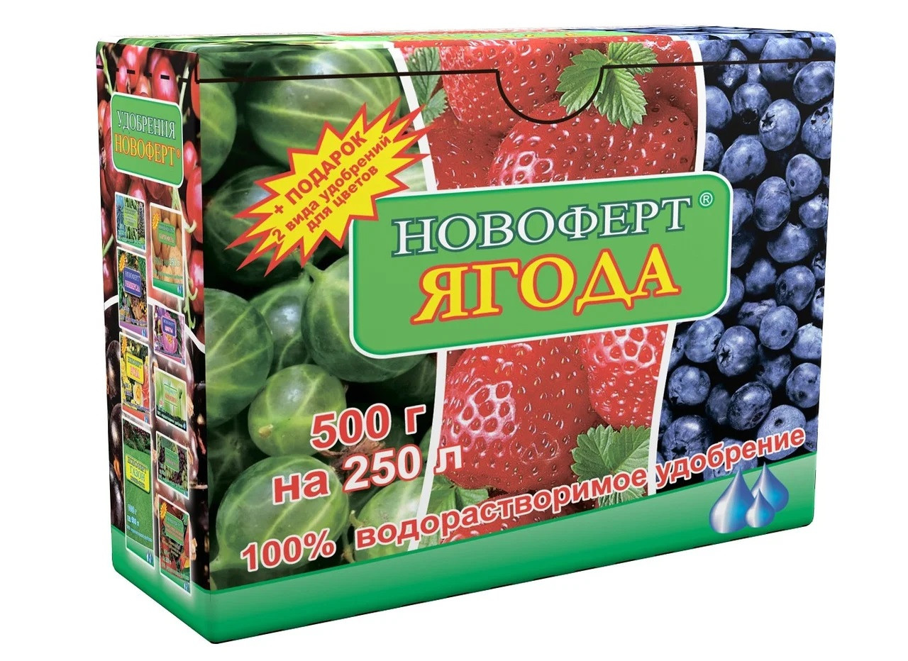 Добриво Ягода Новаферт 500 г Україна, фото 1
