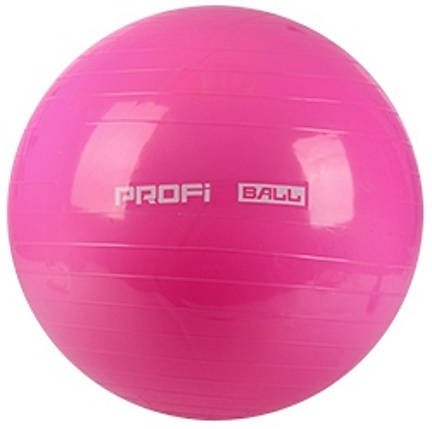 Фітбол Profi Ball 65 см. Рожевий (MS 0382RO), фото 2