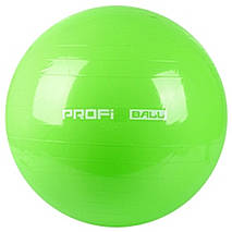 Фітбол Profi Ball 65 см. Рожевий (MS 0382RO), фото 2