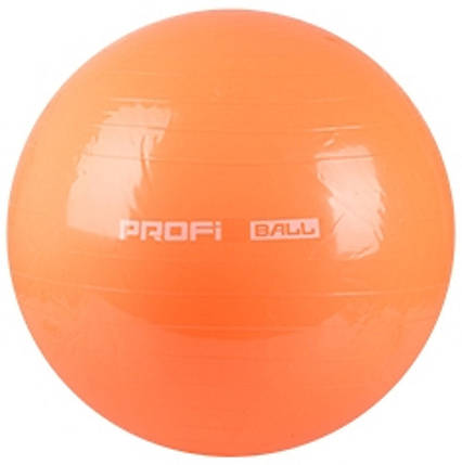 Фітбол Profi Ball 65 см. Помаранчевий (MS 0382OR), фото 2
