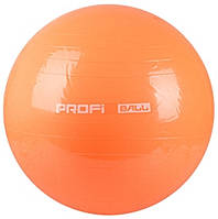 Фитбол Profi Ball 65 см. Оранжевый (MS 0382OR)