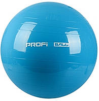Фитбол Profi Ball 65 см. Голубой (MS 0382B)
