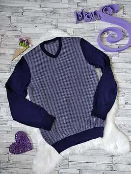 Реглан джемпер Arber пуловер светр чоловічий темно синій Розмір 46 (М)