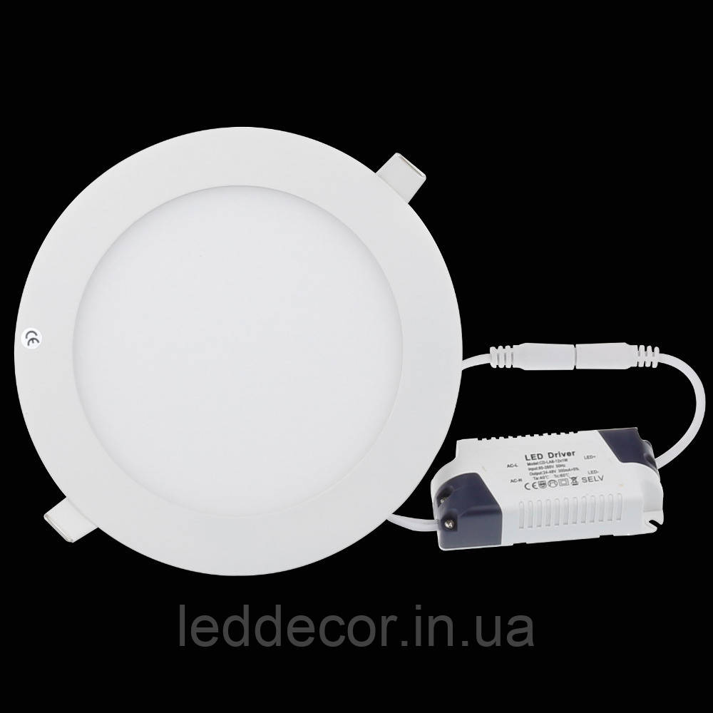Світлодіодна панель 6W кругла