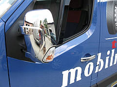 Накладки на дзеркала для OPEL MOVANO (2010 >)