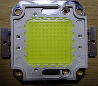 Светодиод LED 100W 30-36V 9500-11000 Lm 3000 mA 6000-6500K (белый холодный)