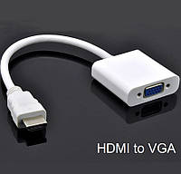 Конвертер HDMI на VGA Эмулятор Монитора Адаптер Переходник