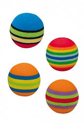 Іграшка для котів м'яч Зефір Веселка