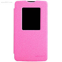 Чехол Nillkin Sparkle для LG L80 (D380) Hot Pink