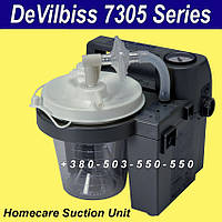 Портативний аспіратор для домашнього використання DeVilbiss VacuAide 7305 Portable Suction Unit for Homecare