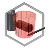 Тигель графітовий Schultheiss Ф14,5, фото 3