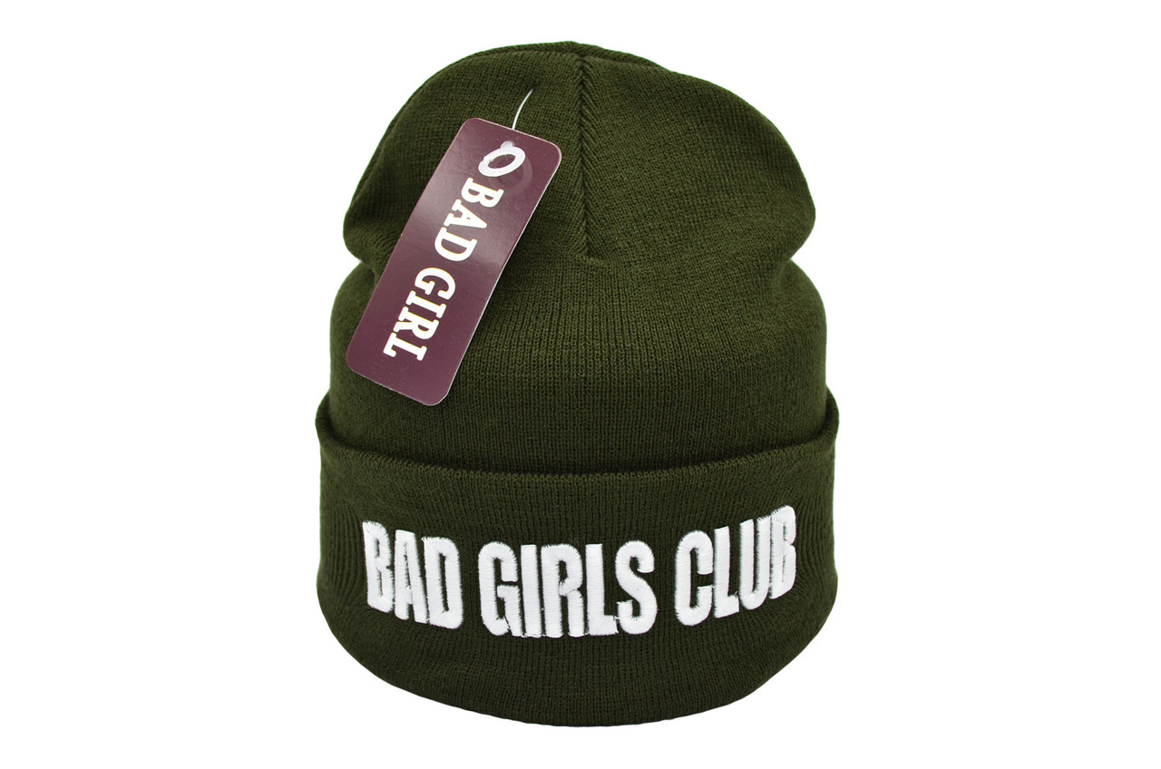 Шапка Flexfit Bad Girls Club 53-57 см Хакі (F-09118-121)