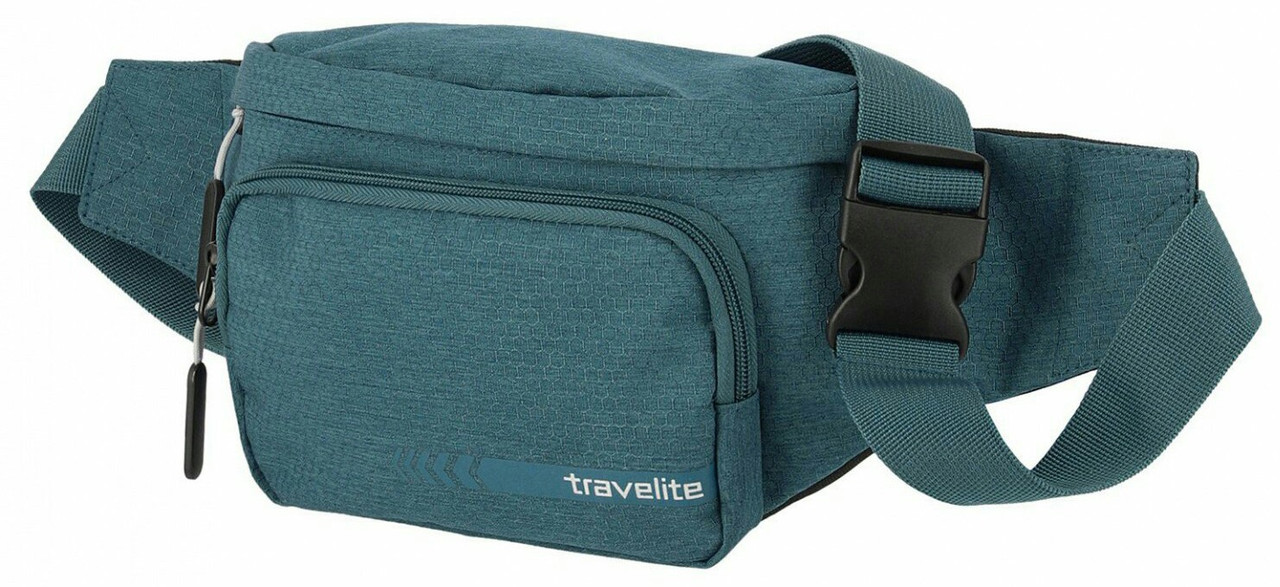 Тканевая сумка на пояс Travelite зеленая
