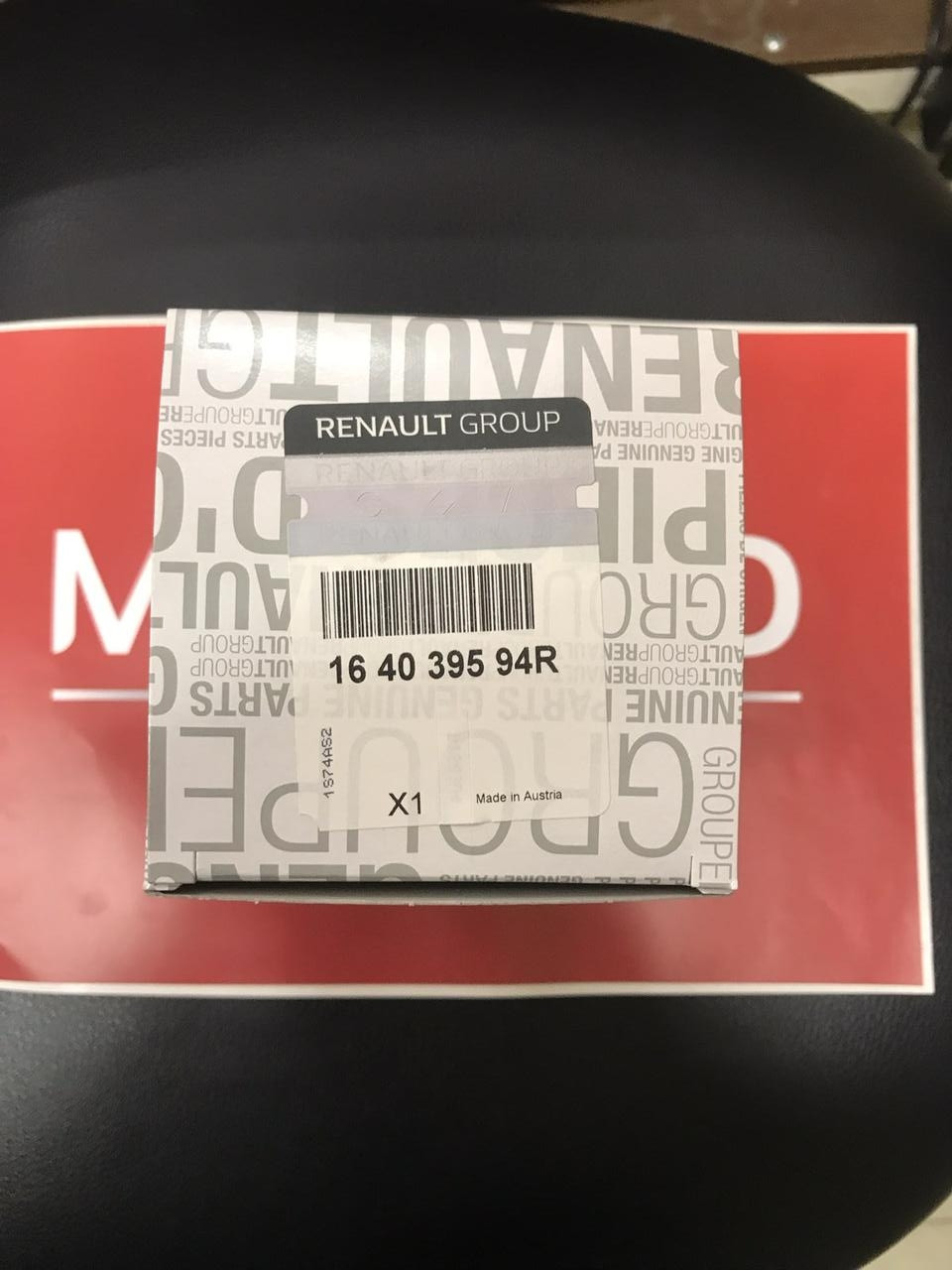 Паливний фільтр (вставка) Renault Duster New (Оригінал) — 164039594R, фото 1