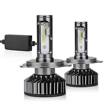 Комплект LED ламп CSP 2 шт. CANBUS Цоколь H7 X3 Head Light 60W 9000LM 12V з вентиляторами