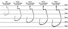 Офсетний гачок Select WH-91 #3/0 (4 шт/уп), фото 2