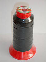 Нитка TITAN №40 чорна для рукавної а також ручний прошивки 1000m