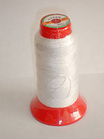 Нитка TITAN №40 біла для рукавної а також ручний прошивки 1000m