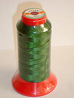 Нитка TITAN №40 зелена для рукавної а також ручний прошивки 1000m