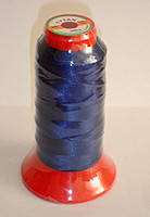 Нитка TITAN №40 синя для рукавної а також ручний прошивки 1000m