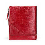 Гаманець шкіряний чоловічий. Портмоне гаманець з натуральної шкіри (чорний), фото 4