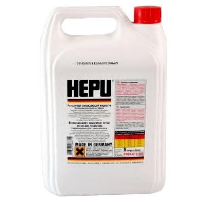 Антифриз G12 червоний концентрат 5л HEPU P999-12-005