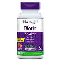 Биотин Natrol Biotin 5000 mcg Fast Dissolve 90 tabs