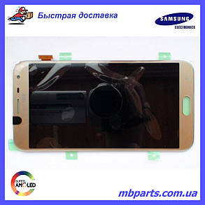 Дисплей з сенсором Samsung J400 Galaxy J4 2018 золотистий/gold, GH97-21915B, фото 1