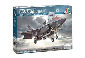 F-35 B Lightning II STOVL version. Збірна модель військового літака в масштабі 1/72. ITALERI 1425