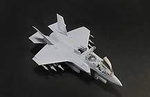 F-35 B Lightning II STOVL version. Збірна модель військового літака в масштабі 1/72. ITALERI 1425, фото 4