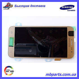 Дисплей з сенсором Samsung J500 Galaxy J5 Gold оригінал, GH97-17667C