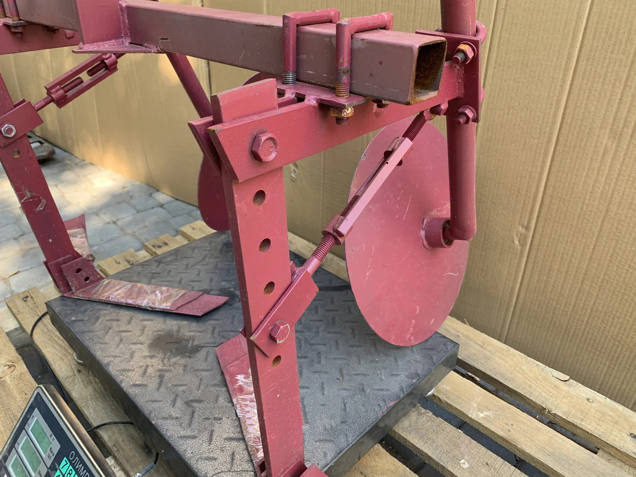 Дисковий окучник Булат з пропольником ф-370 (пропольник 350/470 мм), фото 1