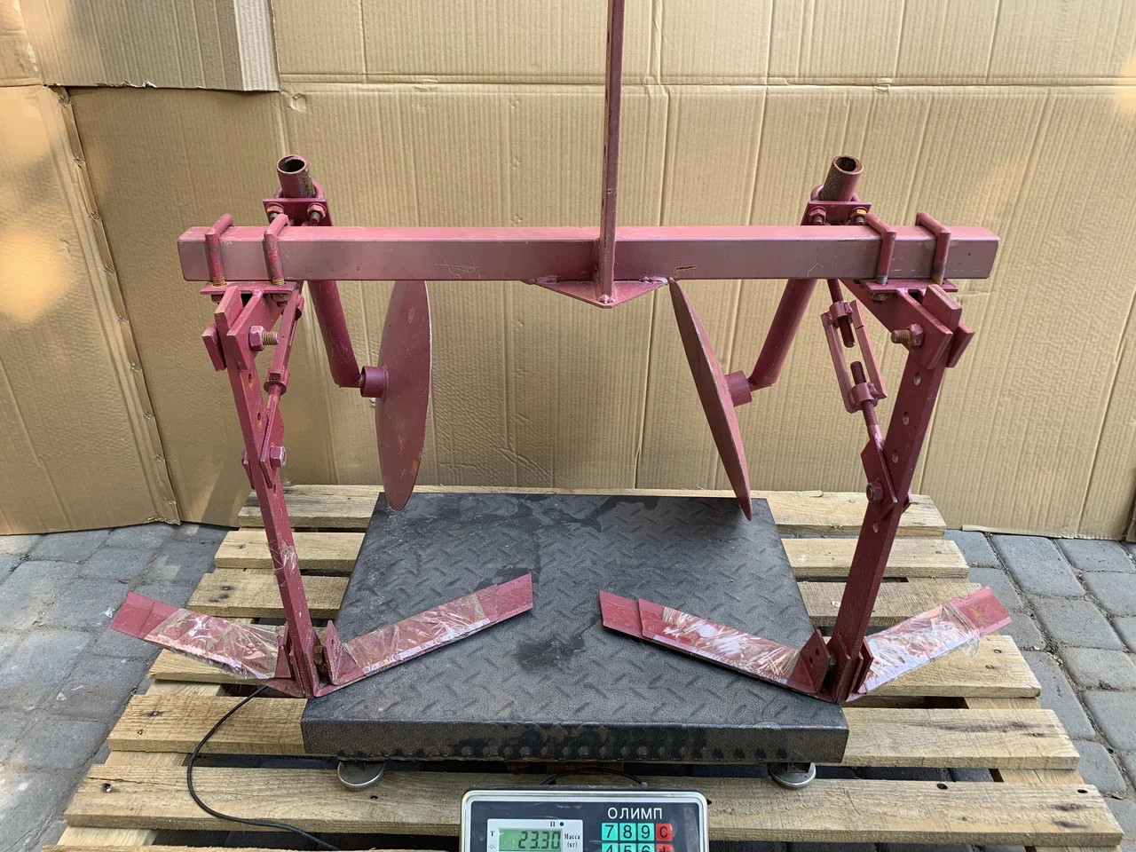 Дисковий окучник Булат з пропольником ф-420 (пропольник 350/470 мм), фото 1