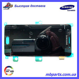 Дисплей з сенсором Samsung А310 Galaxy А3 Black оригінал, GH97-18249B