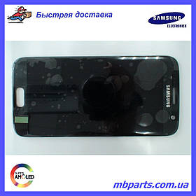 Дисплей Samsung G930 Black S7 (GH97-18523A) сервісний оригінал!