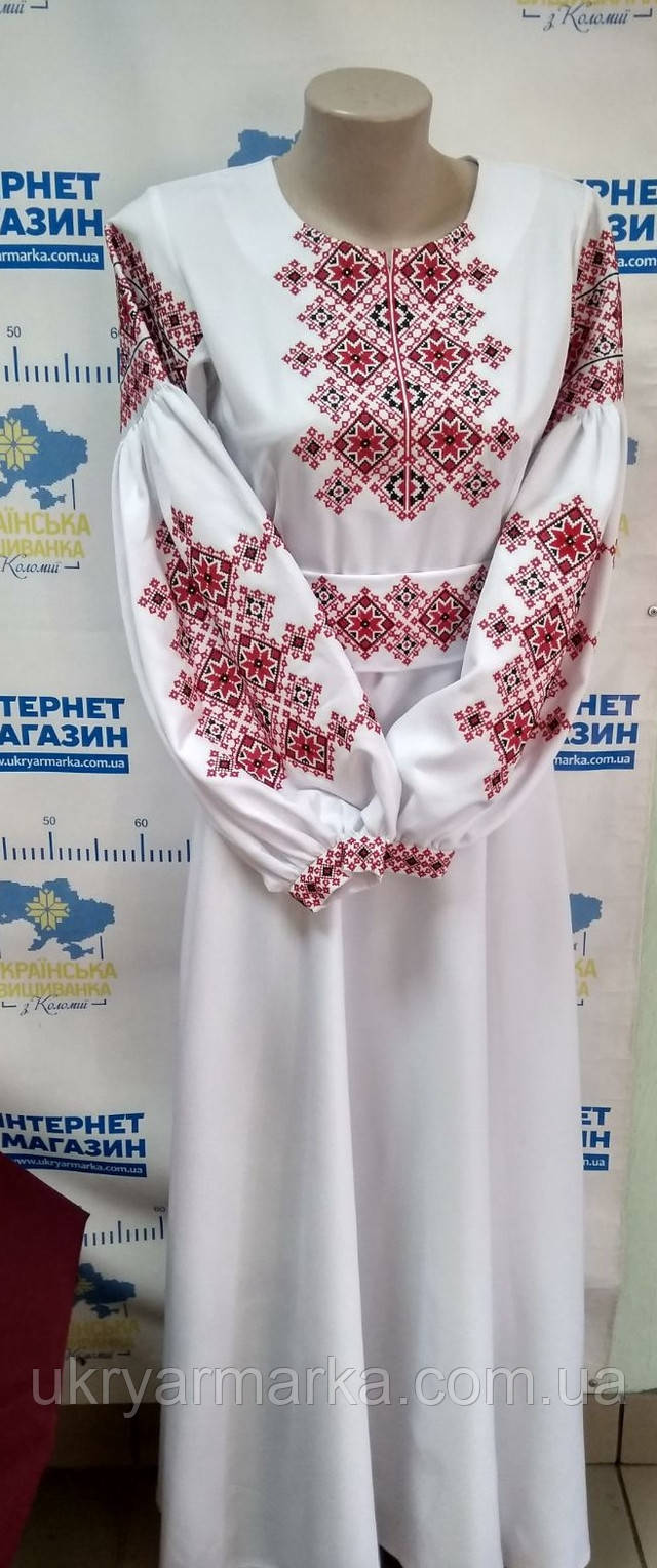 платье вышиванка