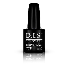 Топ для нігтів універсальний без липкості DIS Universal Top 7.5 мл.