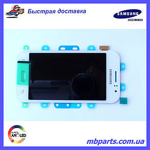 Дисплей із сенсором Samsung J110 Galaxy J1 White оригінал, GH97-17843A, фото 1