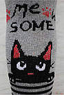 ОПТОМ Колготки махрові з котиком "Meow some" для дівчинки (52-62/0-3 міс.)  Pier Lone 8681788326609, фото 5