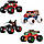Машинка позашляховик 1:24 серії «Monster Trucks» Hot Wheels FYJ83 в асортименті, фото 3