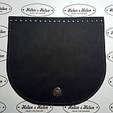 Клапан для сумки "Парасолька". Колір "Смарагдовий", фото 3