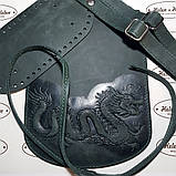 Лямки для рюкзака. Колір "Смарагдовий", фото 2