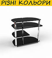 Стол компьютерный стеклянный "Амальтея". Цвет и размер можно изменять. Возможна фотопечать и матировка.