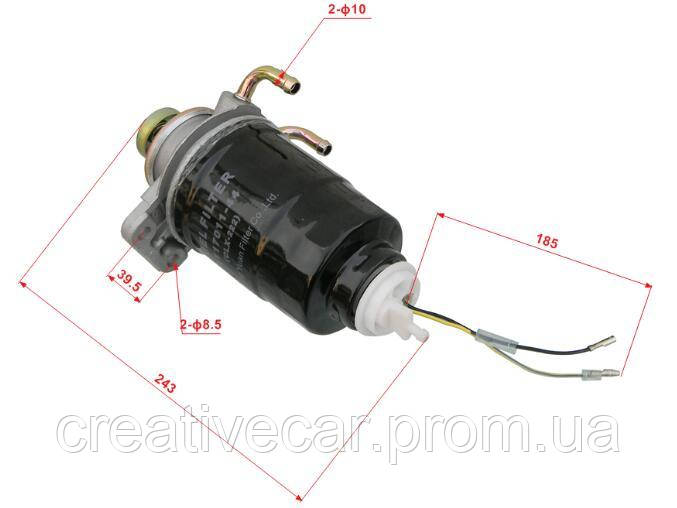 Фильтр топливный в сборе на погрузчик Heli CPCD20-35