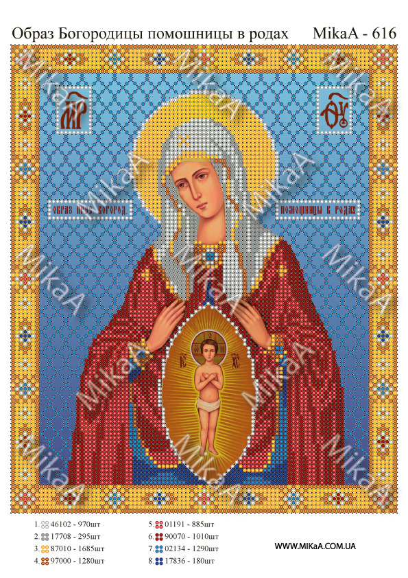 Ікона небесної матері «Допомога в породах»