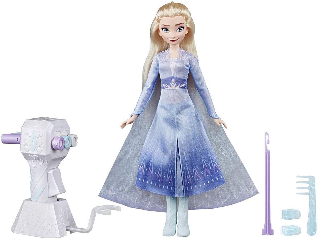 Кукла Эльза Холодное сердце 2 Дисней с аксессуарами для волос Disney Frozen 2 Sister Styles Elsa - фото 2 - id-p1093147634
