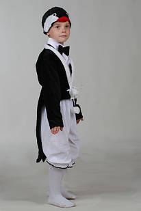 Карнавальний костюм Пінгвін для хлопчика, костюм Сніжир, дятел