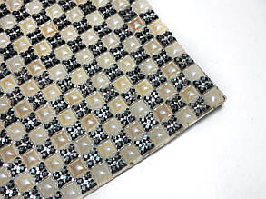 Килимки зі стразами для фото (фотозону) з перлами